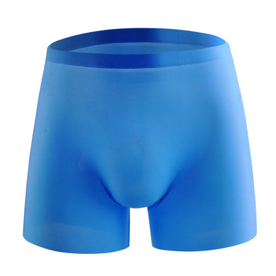 Calzoncillos Tipo Bóxer de Seda Helada con Diseño 3D en la Entrepierna - Image 5