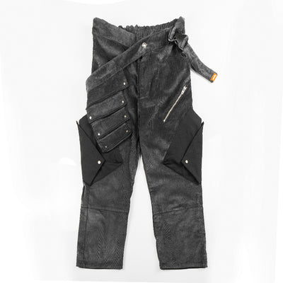 Pantalones Casuales de Pana Holgados Estilo Chino - Image 6