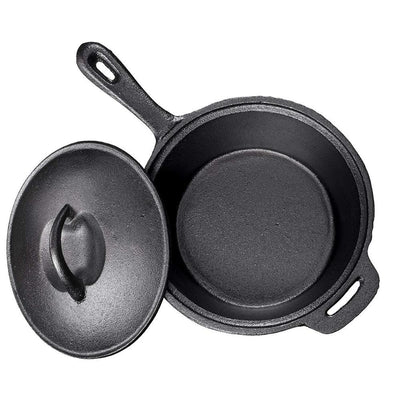 Set de Cocina de Hierro Fundido para Camping y Horno Portátil - Image 13