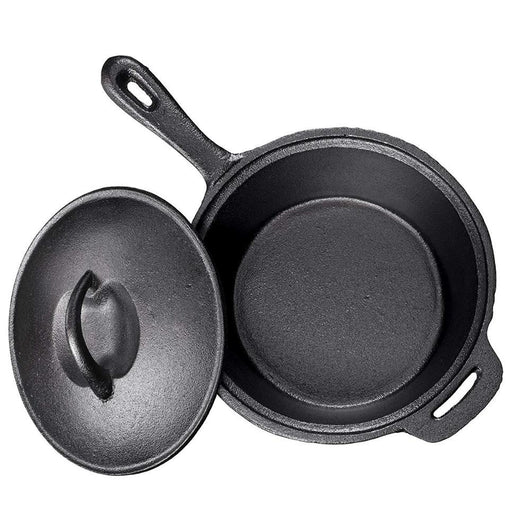 Set de Cocina de Hierro Fundido para Camping y Horno Portátil - Image 13