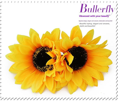 Pasadores Girasol de Moda para Niñas - Accesorios Vacacionales - Image 12