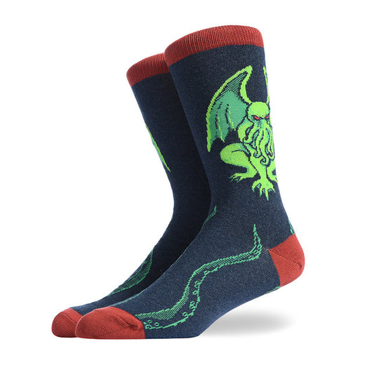 Calcetines Divertidos para Hombre - Diseño Creativo Hamburguesa, Pizza y Alien - Image 20