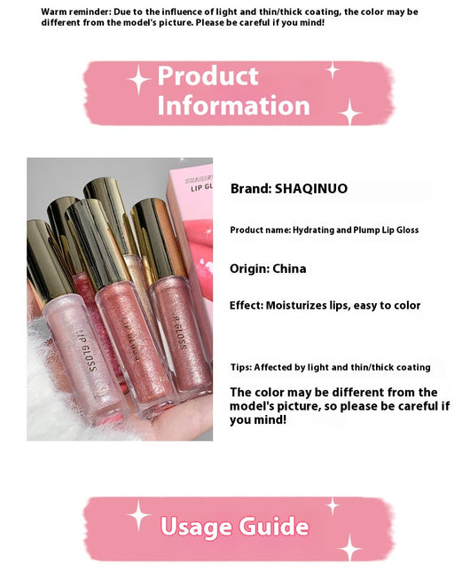 Brillo Labial Hidratante Espejo Líquido con Efecto Flash - Image 11