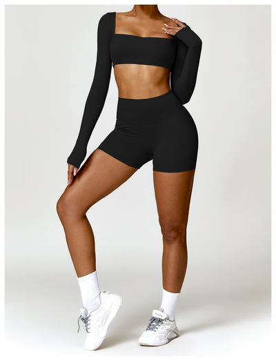 Shorts Yoga Cintura Alta Levantacaderas con Control Abdominal - Image 19