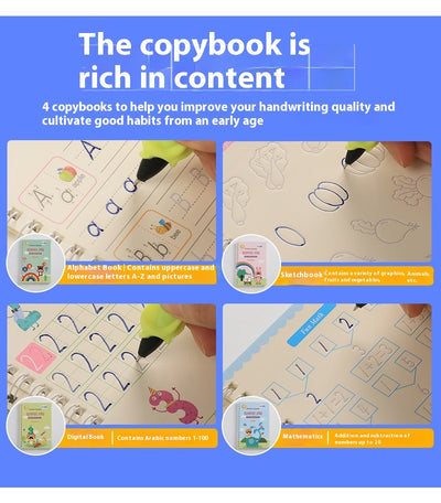 Cuaderno Groove Magic - Versión Completa en Inglés para Entrenamiento de Escritura Infantil - Image 16