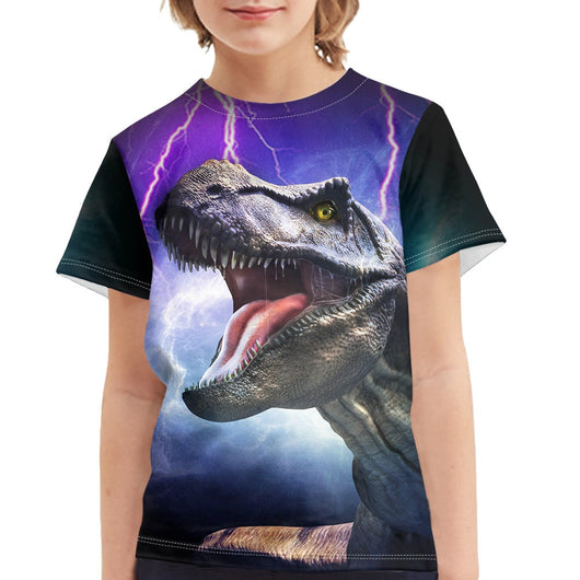 Playera Infantil Estampado Dinosaurio de Verano - Image 17