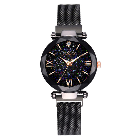Reloj Cuarzo Estrellado con Correa Magnética Lazy - Image 5