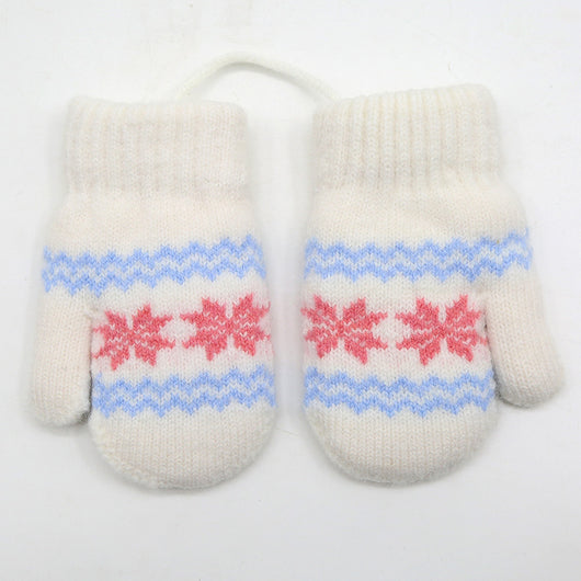 Guantes Cálidos Alpaca con Arnés para Niños - Image 2