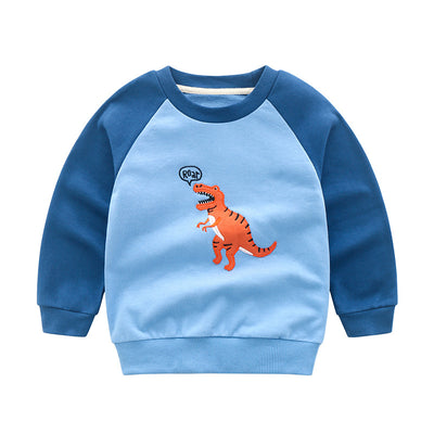 Playera Infantil de Algodón con Diseño Cartoon de Manga Larga - Image 6