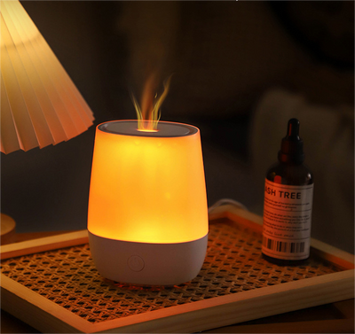 Humidificador Aromaterapia con Llama LED USB Silencioso para Dormitorio - Image 14