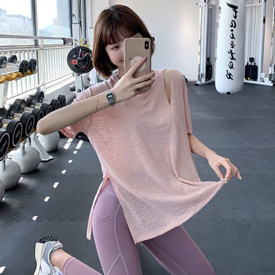 Playera Deportiva Mujer Secado Rápido Manga Corta