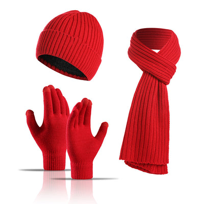 Conjunto Invernal 3 en 1: Gorro, Bufanda y Guantes Tejidos - Image 10