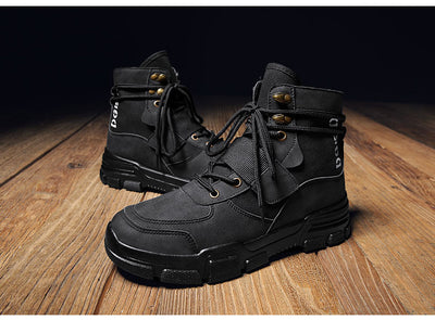 Botas Martin de Algodón Estilo Británico para Otoño - Image 5