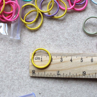 Mini Lazos Elásticos de Colores para Cabello Infantil - Sin Daño - Image 8