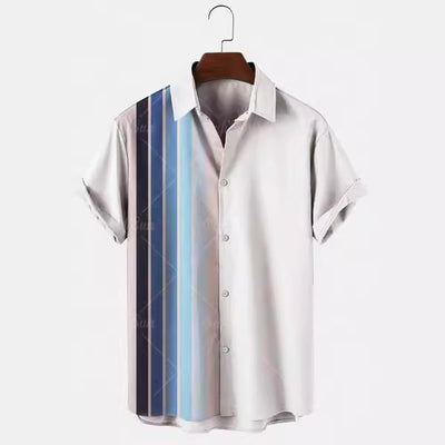 Camisa Hawaiana Casual 3D Estampada para Hombre - Estilo Vacacional Playa - Image 5
