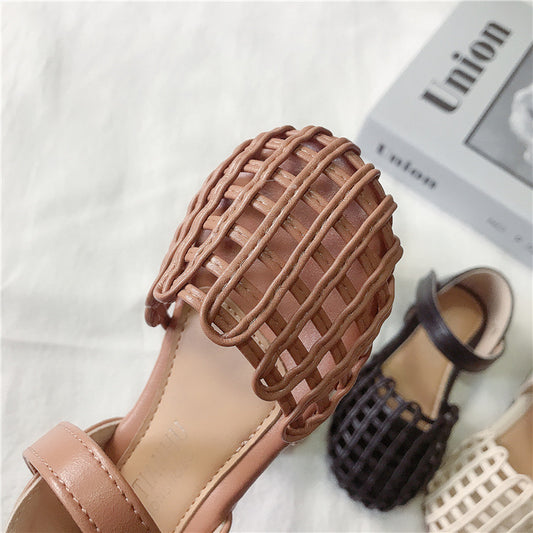 Zapatos Tejidos de Suela Blanda para Niñas - Image 2