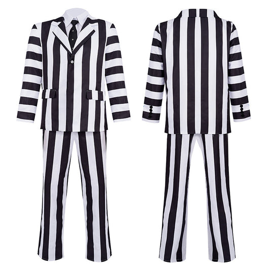 Disfraz Beetlejuice Michael Keaton - Traje Cosplay Completo - Image 2
