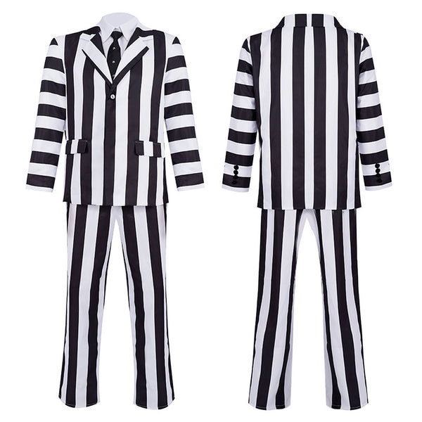 Disfraz Beetlejuice Michael Keaton - Traje Cosplay Completo