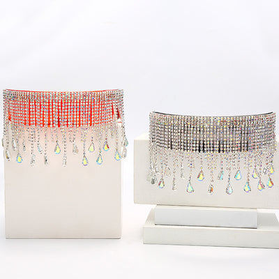 Gafas de Sol con Aro Decorativo, Diamantes y Borlas Artesanales - Image 9