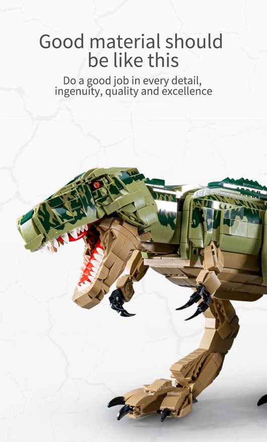 Bloques de Construcción Dinosaurios Jurásico - Puzzle Educativo Infantil - Image 10