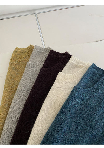 Suéter de Mohair Suelto para Mujer - Tejido Fino en Lana - Image 9