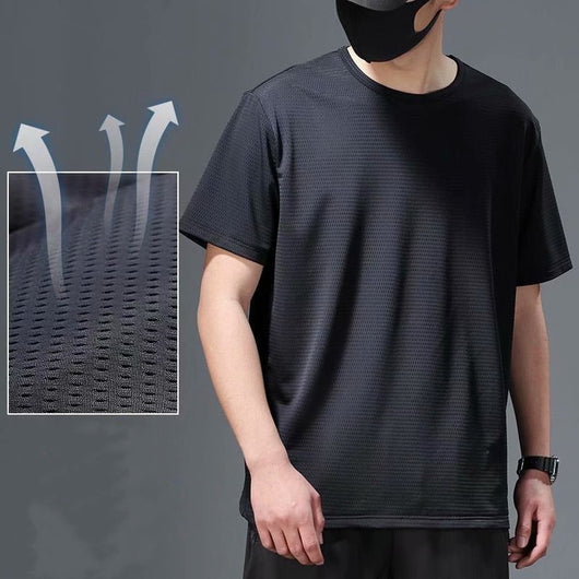Camiseta Oversize Cuello Redondo Talla Grande para Hombre - Image 7