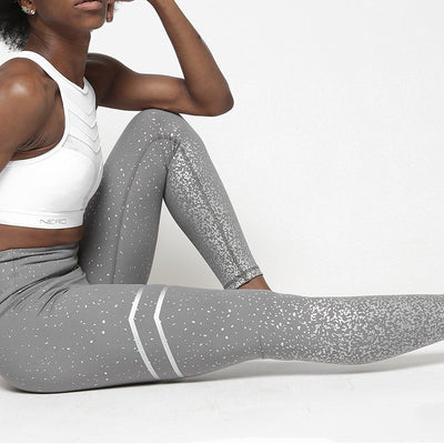 Leggings Deportivos de Cintura Alta con Estampado Hot Stamping - Image 20
