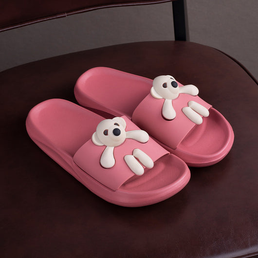 Sandalias y Pantuflas de Oso Cartoon para Parejas - Cómodas y Tiernas - Image 18