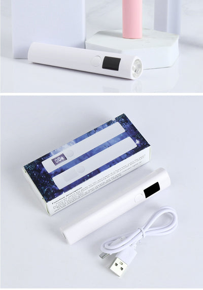Lámpara LED Portátil con Pantalla Digital y Cable Integrado - Image 12