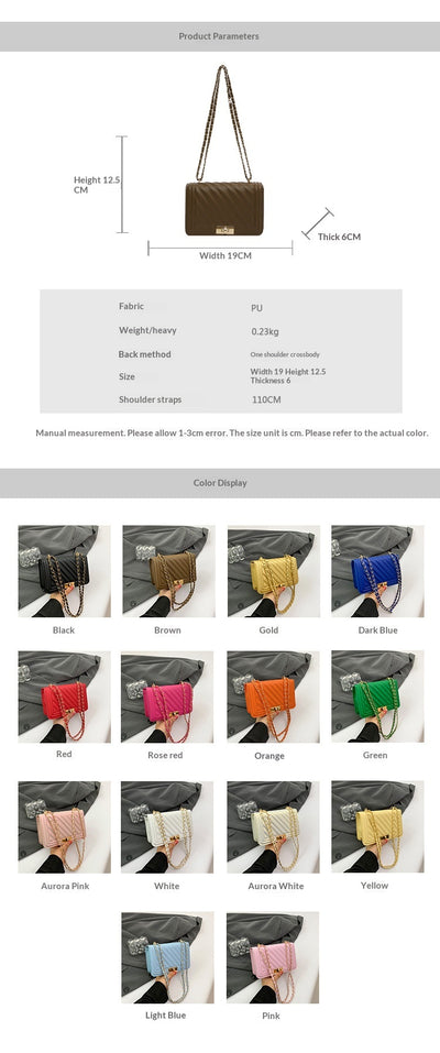 Bolsa Cruzada Minimalista de Estilo Occidental para Uso Casual - Image 38
