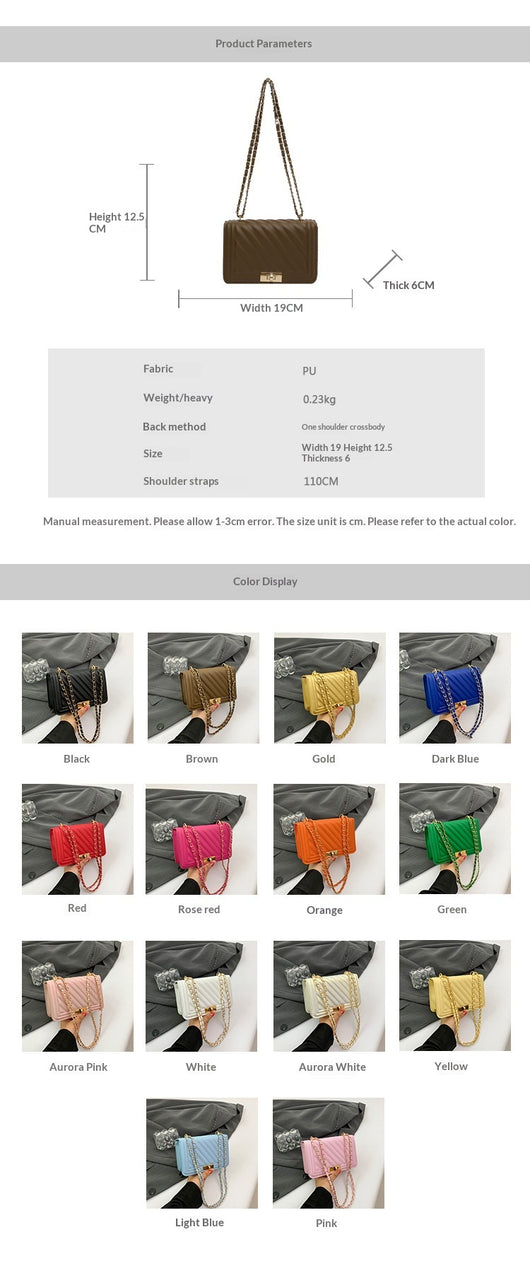 Bolsa Cruzada Minimalista de Estilo Occidental para Uso Casual - Image 38