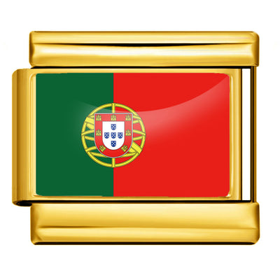 Pulsera Italiana con Resina Epóxica y Banderas del Mundo - Image 54
