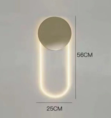 Lámpara de Pared Minimalista Elegante para Sala y Comedor - Image 6