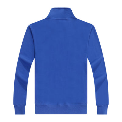 Chaqueta Suéter de Terciopelo Dorado Grabado con Cuello de Pie y Personalización - Image 31