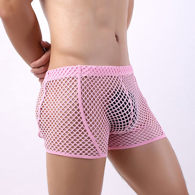 Bóxers de Malla Transpirable para Hombre - Diseño Fishnet Moderno - Image 3