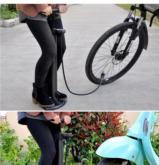 Inflador Vertical de Alta Presión para Bicicletas, Motos y Autos - Image 17