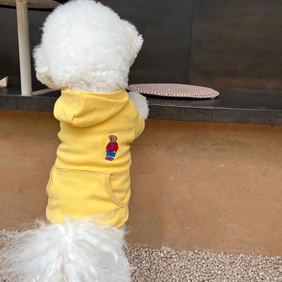 Suéter para Perro Osito Cartoon con Bolsa - Image 9