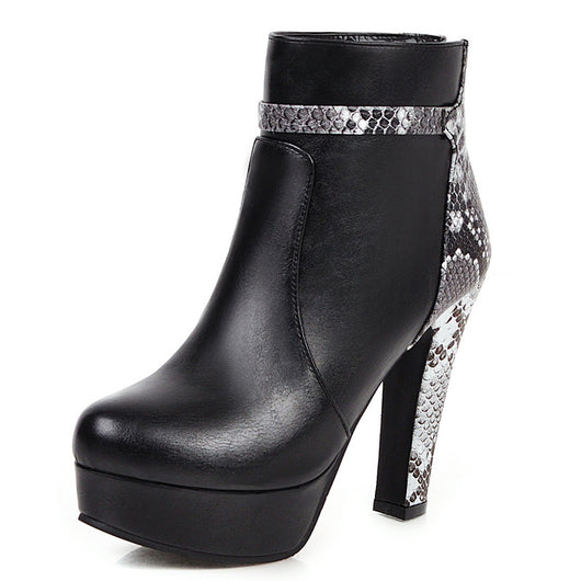 Tacones con Bloques de Color para Mujer - Image 6