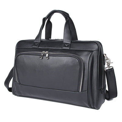 Maletín de Negocios en Cuero Genuino - Bolsa para Laptop 17" Premium Nappa - Image 19