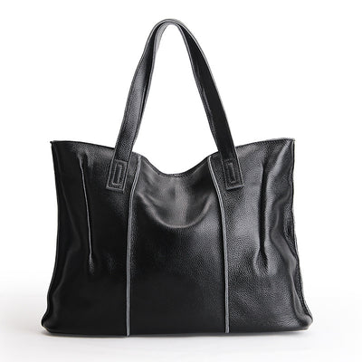 Bolso de Cuero Genuino para Hombro - Diseño Minimalista de Primera Calidad - Image 5