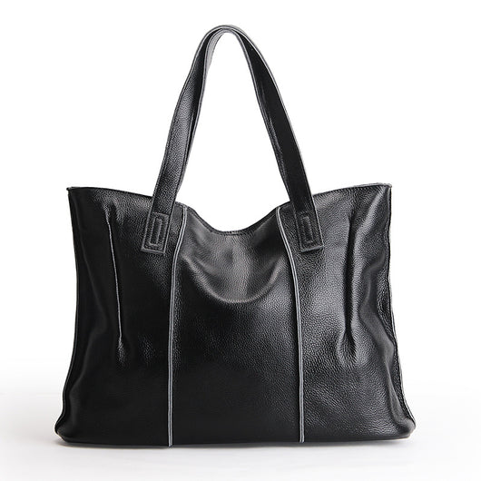 Bolso de Cuero Genuino para Hombro - Diseño Minimalista de Primera Calidad - Image 5