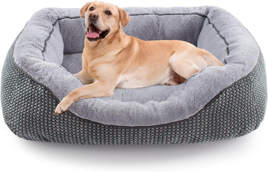 Cama Calmante para Jaula de Perro Mediano - Colchoneta Antiestrés con Peluche Suave - Image 3