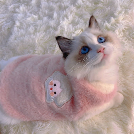Suéter Cálido de Felpa para Mascotas en Invierno - Image 9