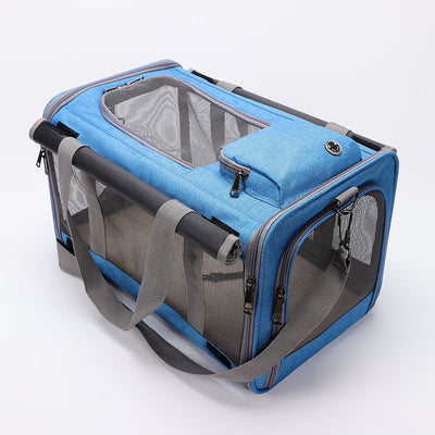 Bolsa Bandolera Transportadora para Mascotas Perros y Gatos