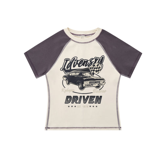 Playera Retro Americana Estampada Hot Girl Manga Corta - Image 9