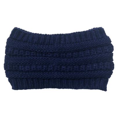 Diadema Trenzada de Punto con Coleta - Image 6