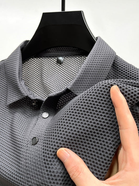 Camiseta Deportiva Ice Silk con Malla Transpirable para Hombre - Image 24