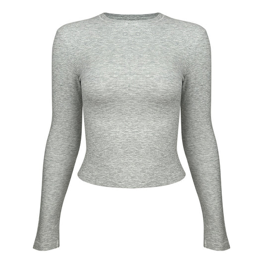 Playera Deportiva Mujer Manga Larga Ajustada para Yoga y Fitness - Image 6