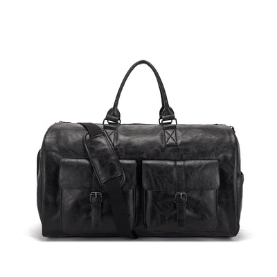 Bolsa de Viaje Portátil en Cuero PU - Organizador de Prendas Premium - Image 5