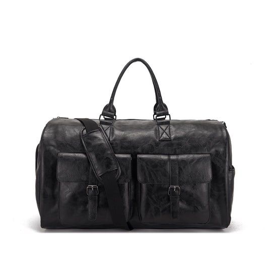 Bolsa de Viaje Portátil en Cuero PU - Organizador de Prendas Premium - Image 5